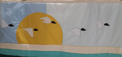 Future &ndash; New Dawn quilt panel
